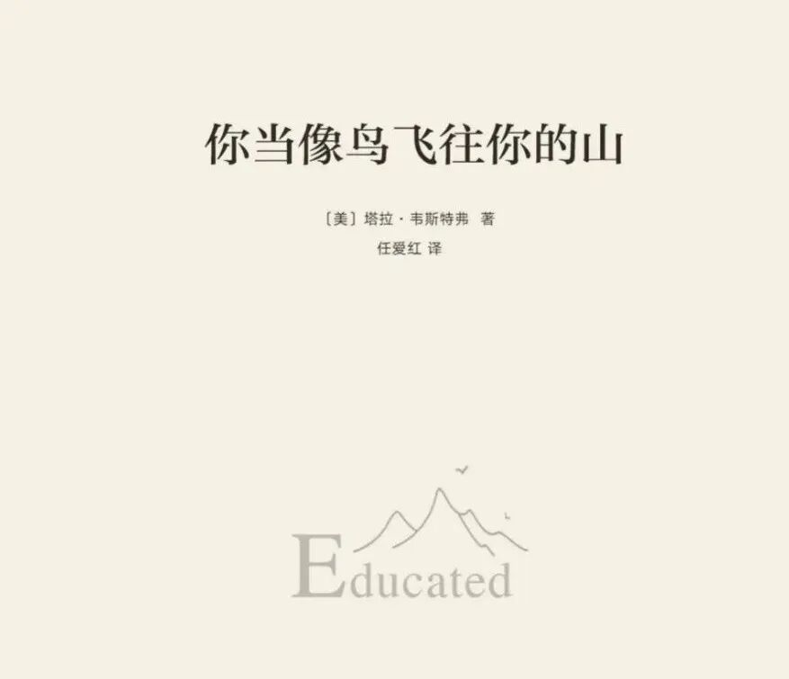《你当像鸟飞往你的山》