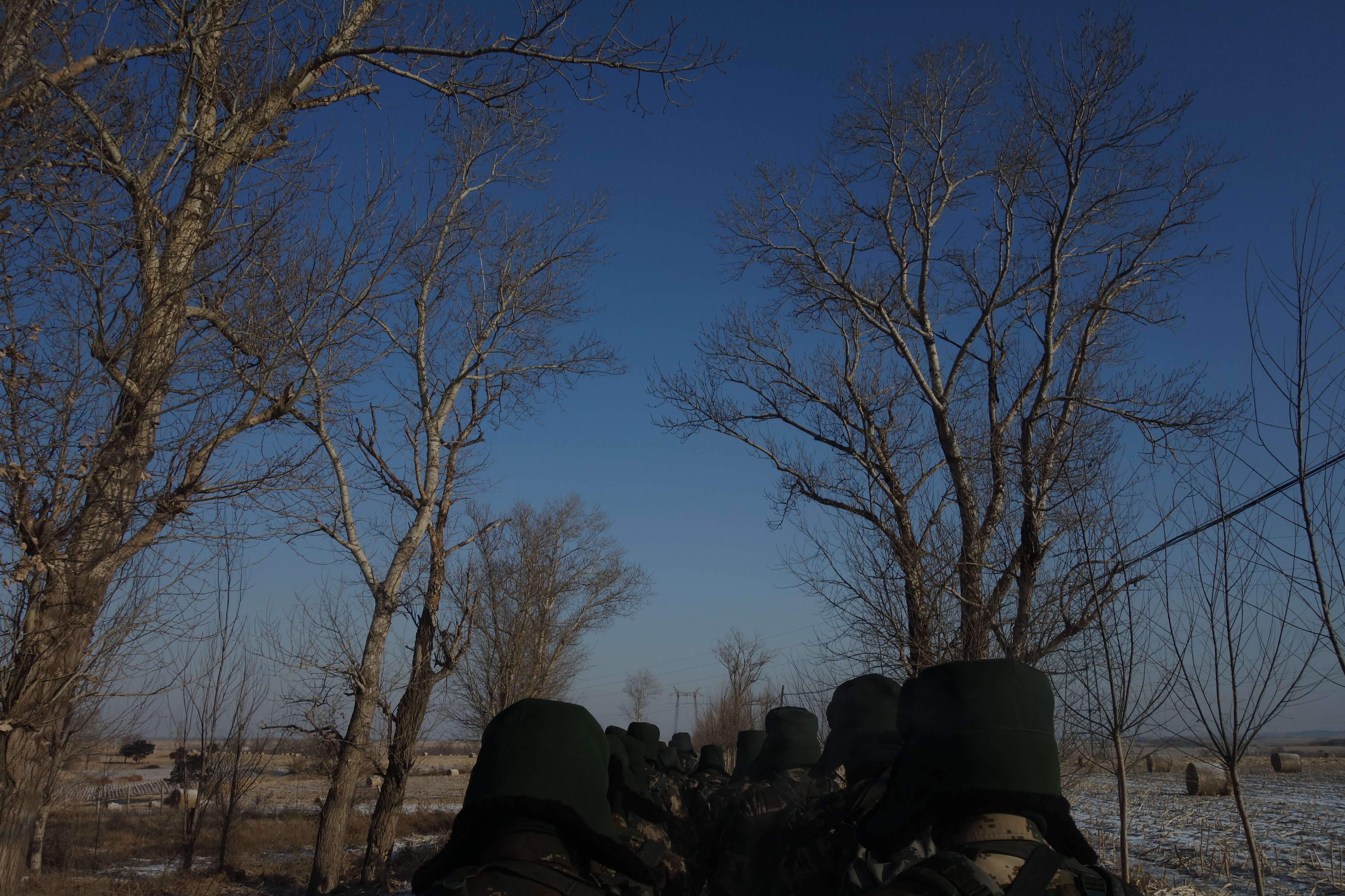 冬季野营大拉练